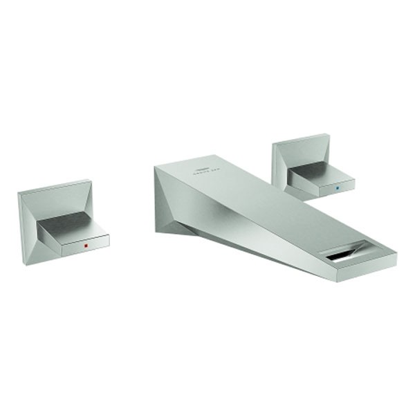 GROHE 3-L-WT-Wandbatt. Allure Brilliant 20628 FMS Ausladung 161mm supersteel