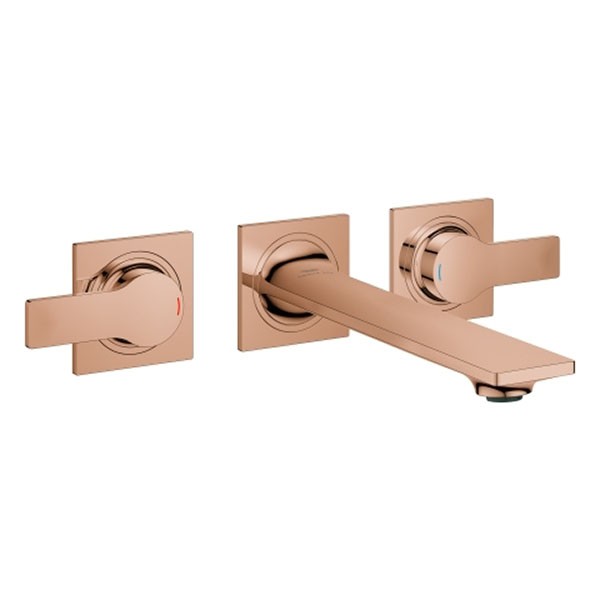 GROHE 3-L-WT-Wandbatterie Allure 20193_2 FMS Ausladung 208mm warm sunset