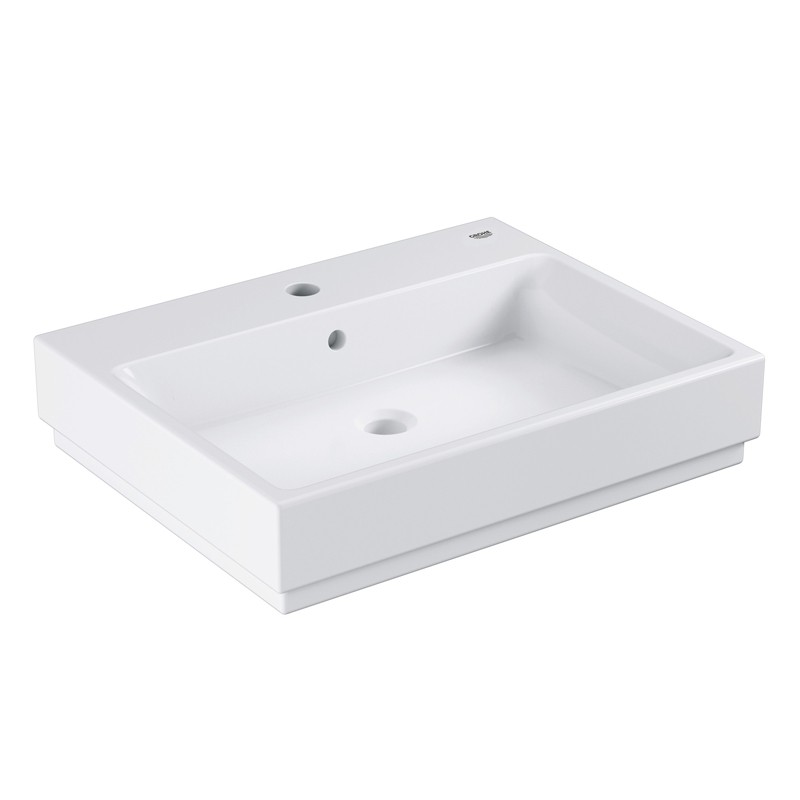 GROHE Aufsatz-WT Cube Keramik 39477 60cm PureGuard alpinweiß