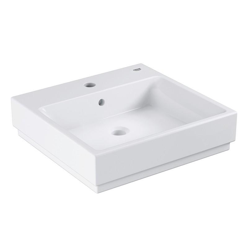 GROHE Aufsatz-WT Cube Keramik 39478 50cm PureGuard alpinweiß