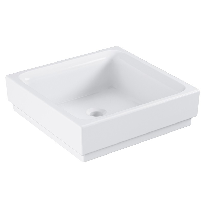 GROHE Aufsatzschale Cube Keramik 39482 40cm PureGuard alpinweiß