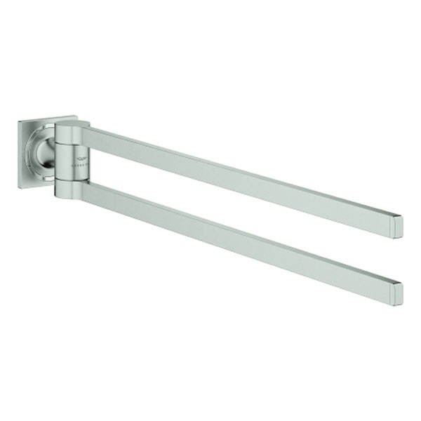 GROHE Doppel-Handtuchhalter Allure 40342_1 supersteel