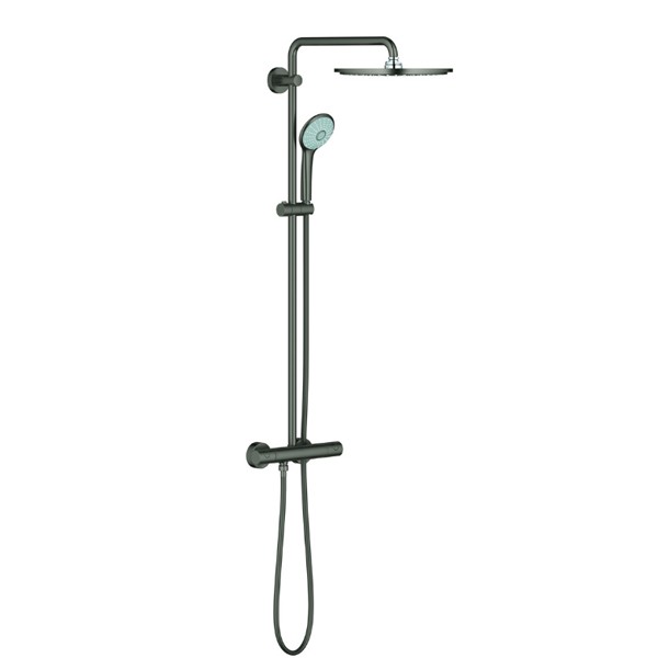 GROHE Duschsystem Euphoria XXL 310 26075 mit THM hard graphite gebürstet