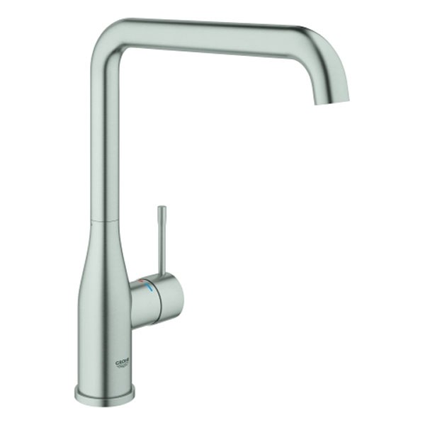 GROHE EH-Spültischbatterie Essence 30505 hoher Auslauf supersteel