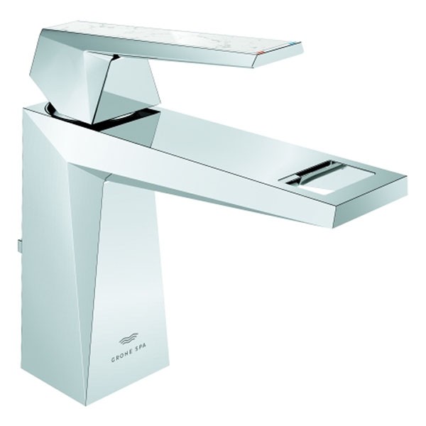 GROHE EH-WT-Batt. Allure Bril. PC 24398 M-Size Griff WA-Caesarstone chrom