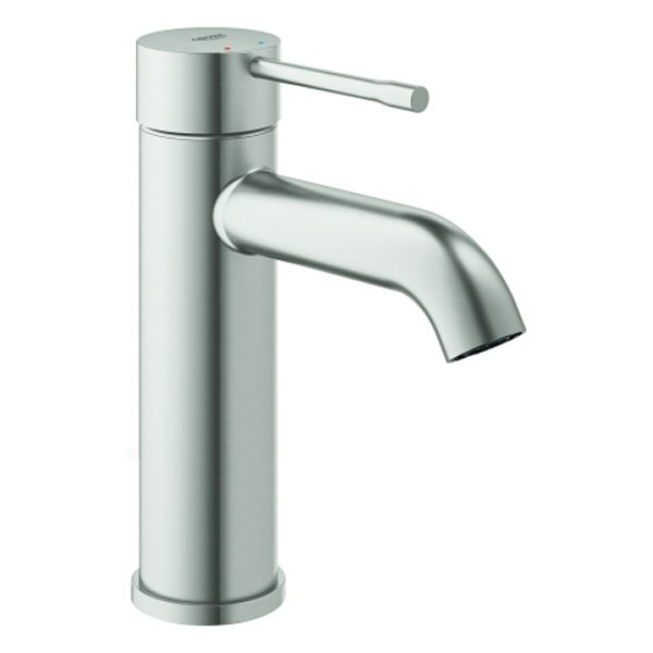 GROHE Einhand-Waschtischbatterie Essence 24172_1 S-Size glatter Körper supersteel