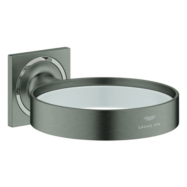GROHE Halter Allure 40963_1 für Seifenschale/Föneinsatz hard graphite gb