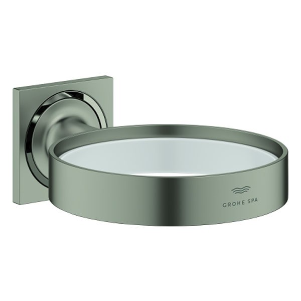 GROHE Halter Allure 40963_1 für Seifenschale/Föneinsatz satin steel