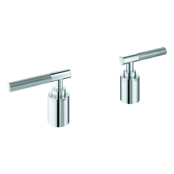 GROHE Hebelgriffe Atrio Private C. 48651 Rändelstruktur chrom