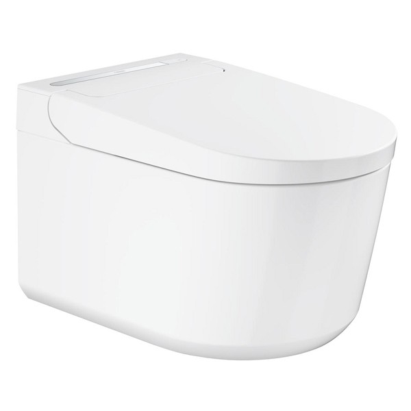 GROHE Sensia Pro Dusch-WC, Komplettanlage für Unterputzspülkästen, weiß