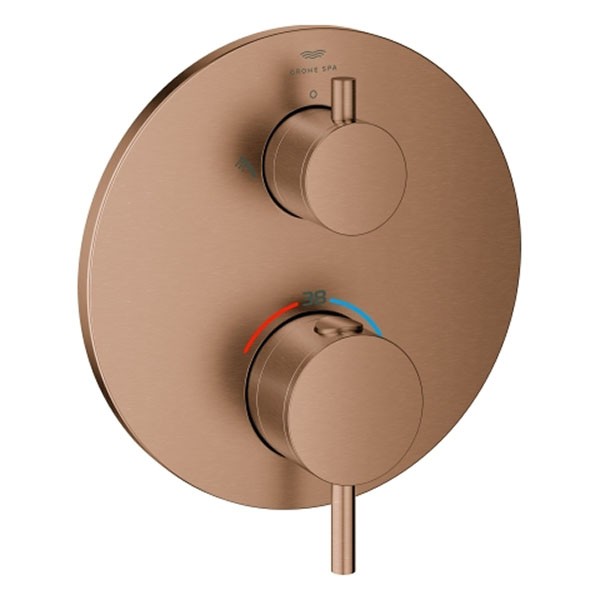 GROHE THM-Brausebatt. Atrio 24358 FMS für 35604 2-Wege-Ums. warm sunset geb.