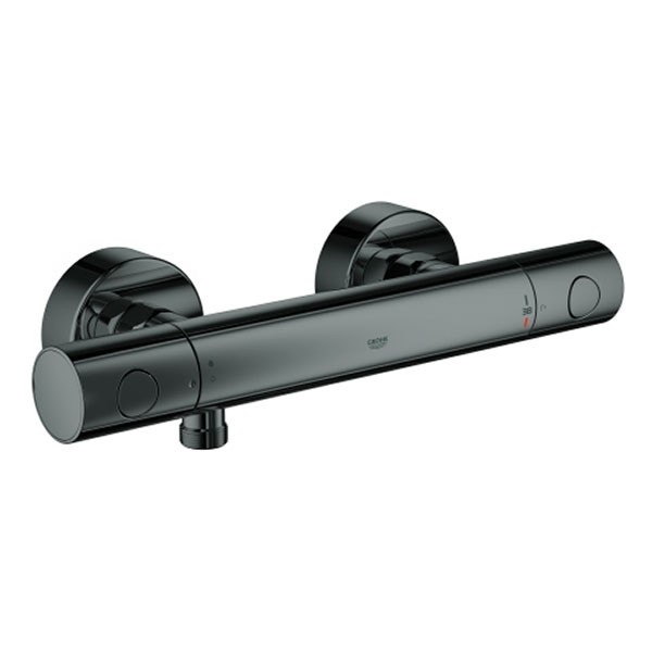 GROHE THM-Brausebatt. Grohtherm 1000 C 34065 Wandmontage hard graphite