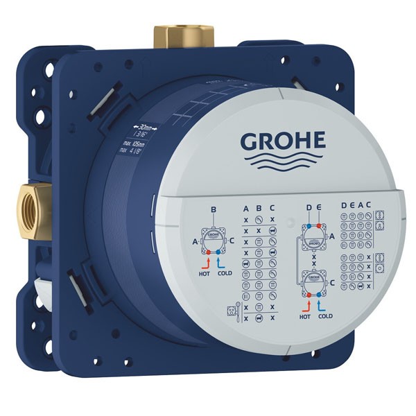 GROHE Universal Unterputz-Einbaukörper Rapido SmartBox 35600 DN 15 3 Abgänge