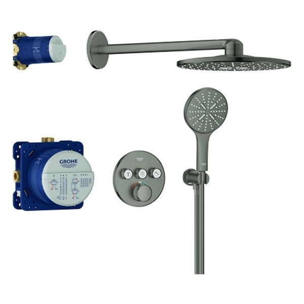 GROHE UP-D.system Grohtherm SmartControl 34863 THM r. Form 3 ASV hard graph. geb.