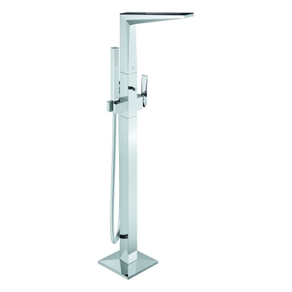 GROHE Wannenbatt. Allure Bril. PC 24424 Bodenmontage Griff VN-Caesarstone chrom