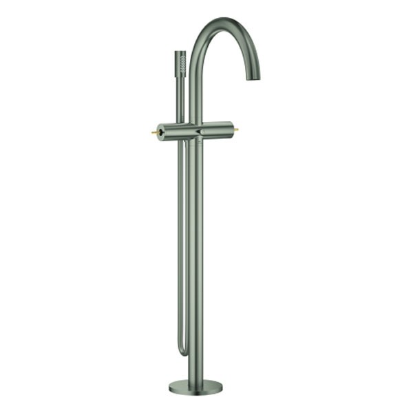 GROHE Wannenbatterie Atrio Private C. 25227 Bodenmont. f. Hebelgr. satin steel