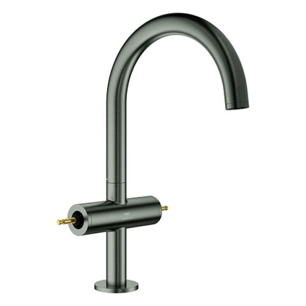 GROHE WT-Einlochbatt. Atrio Private C. 21134 L-Size für Hebelgr. hard graph. gb