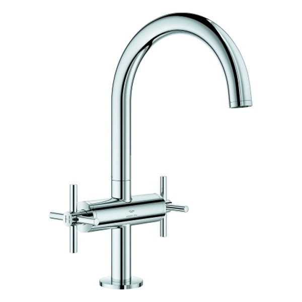 GROHE WT-Einlochbatterie Atrio 21144 DN15 L-Size Kreuz-Griff chrom