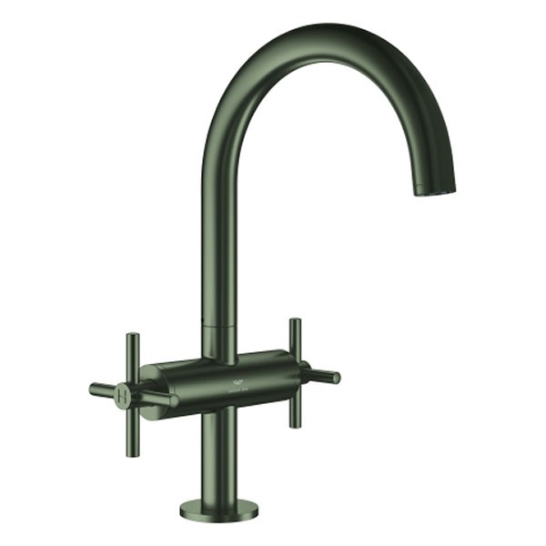 GROHE WT-Einlochbatterie Atrio 21144 DN15 L-Size Kreuz-Griff satin graphite