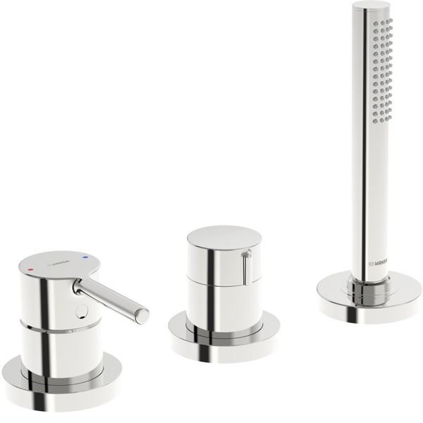 Hansa Einhebelmischer FM-Set f. Wafü/Br. HANSAVANTIS Style 5470 Ros. rund 1-strahlig chr