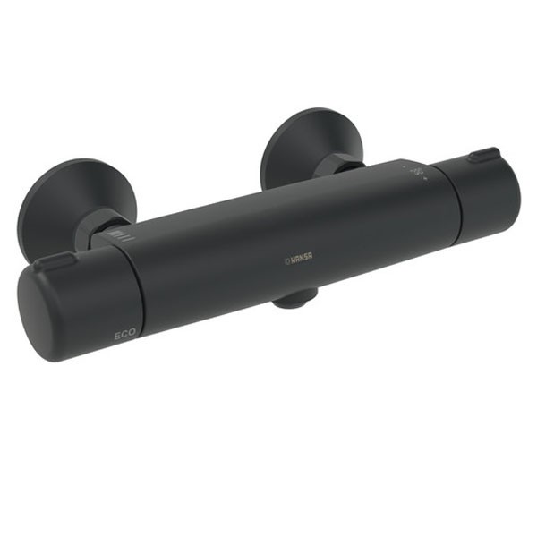 HA Brausebatt. HANSAMICRA 5815 DN15 Matt-Schwarz
