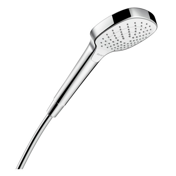 HG Handbrause Croma Select E Vario EcoSmart weiss/chrom