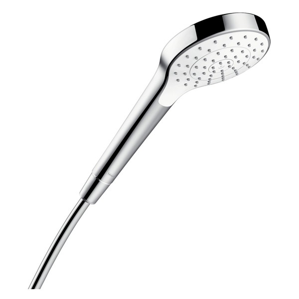 HG Handbrause Croma Select S 1jet EcoSmart 7 l/min weiss/chrom