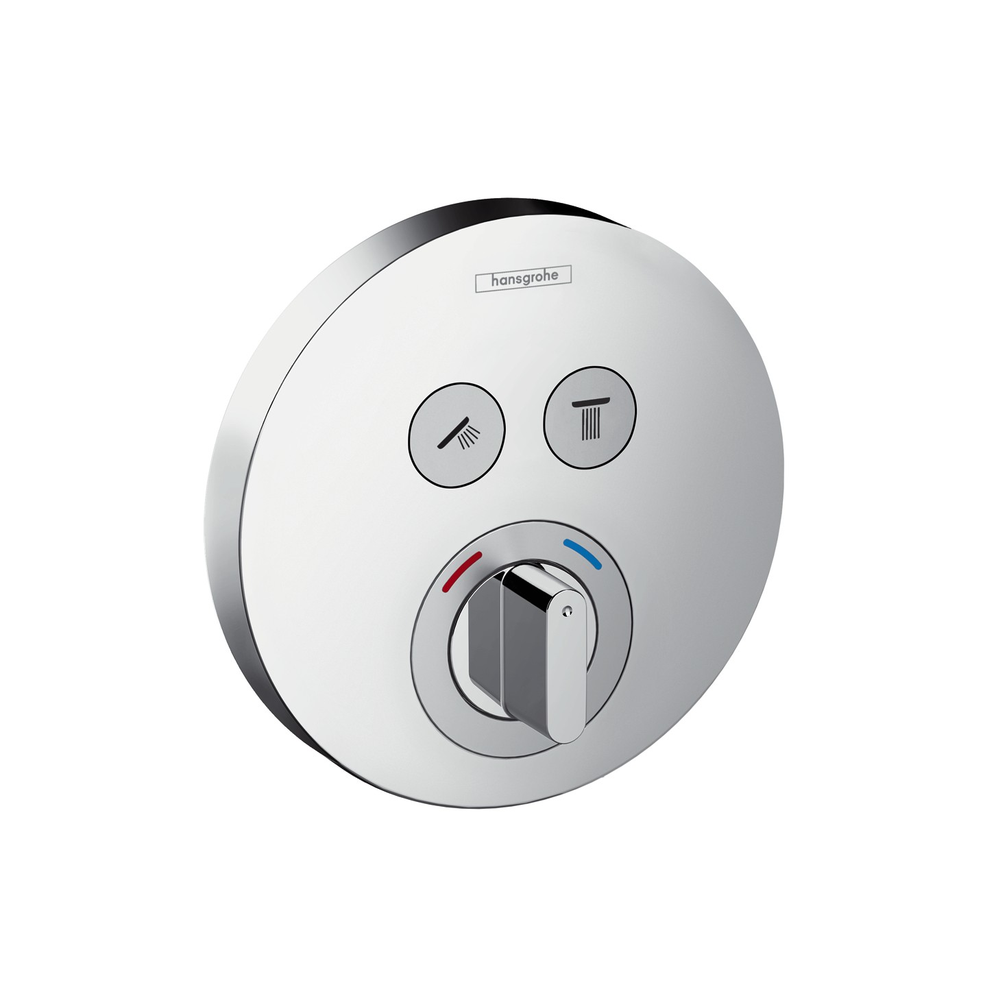 HG Mischer Unterputz ShowerSelect S Fertigset 2 Verbraucher chrom