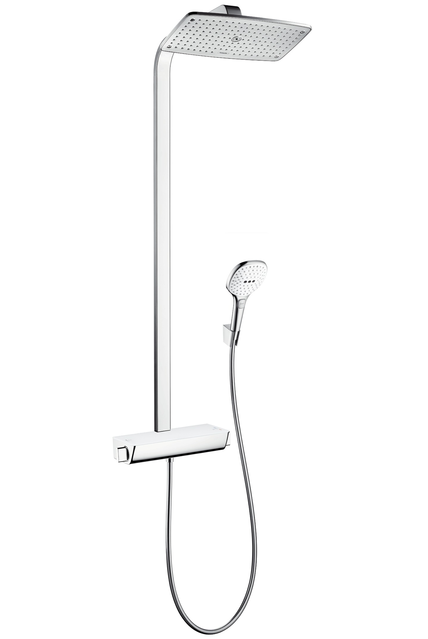 Hansgrohe Showerpipe Raindance Select we./chrom m.Kopfbrause Raindance E Air 1jet 360mm