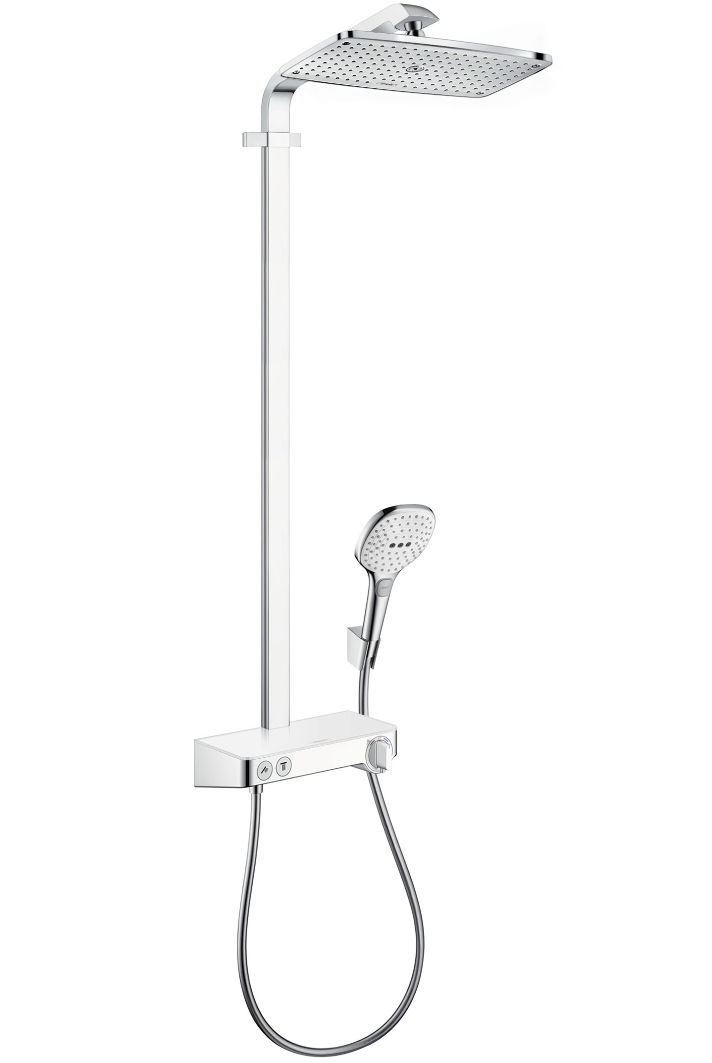 HG Showerpipe Raindance Select weiss/chr ShowerTablet KB Raindance E 360 ST