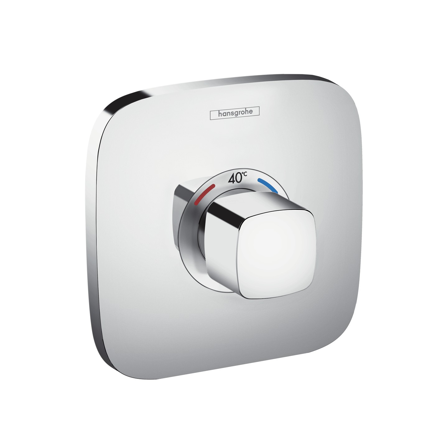 HG Thermostat Unterputz Ecostat E Fertigset chrom