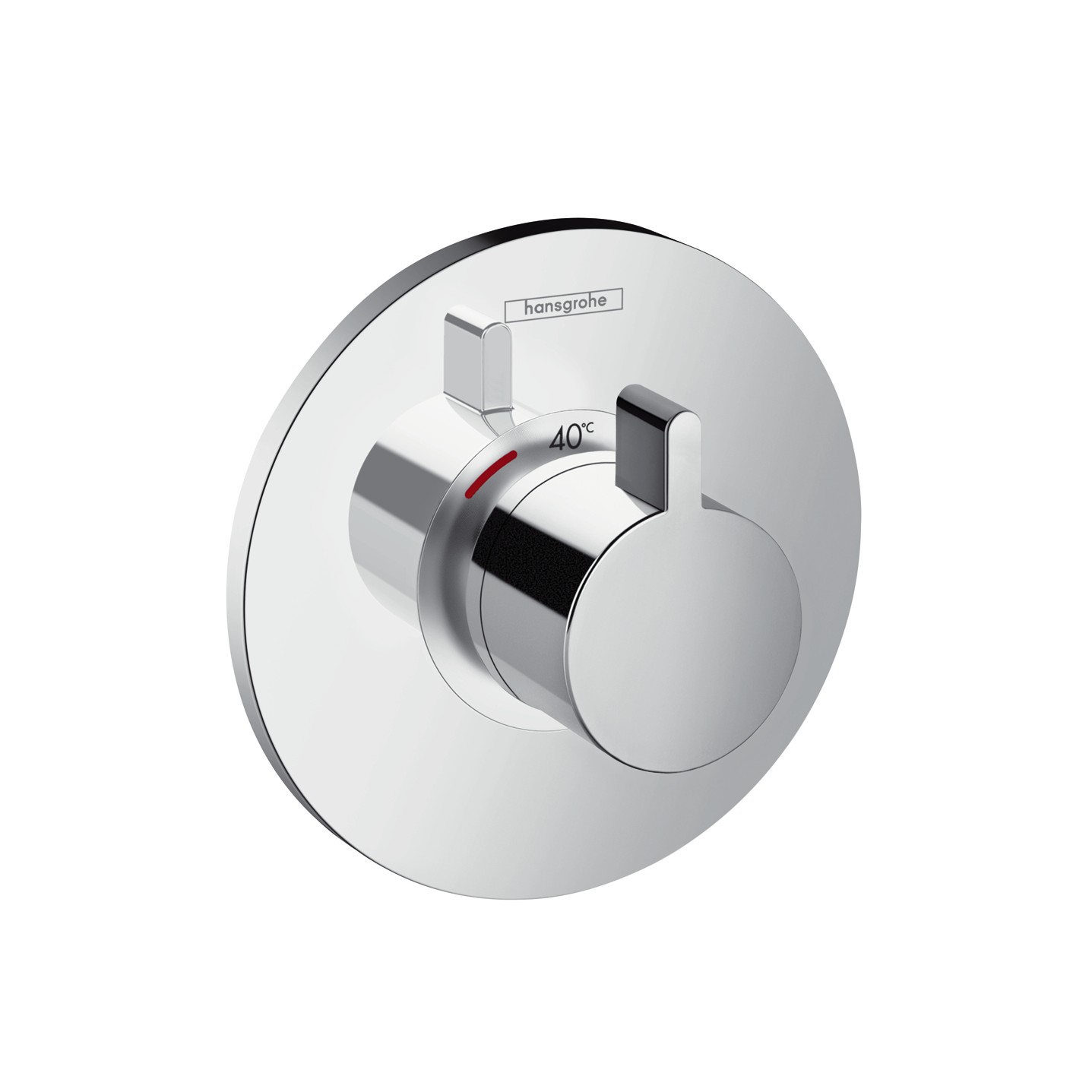 HG Thermostat Unterputz Ecostat S Highflow Fertigset chrom