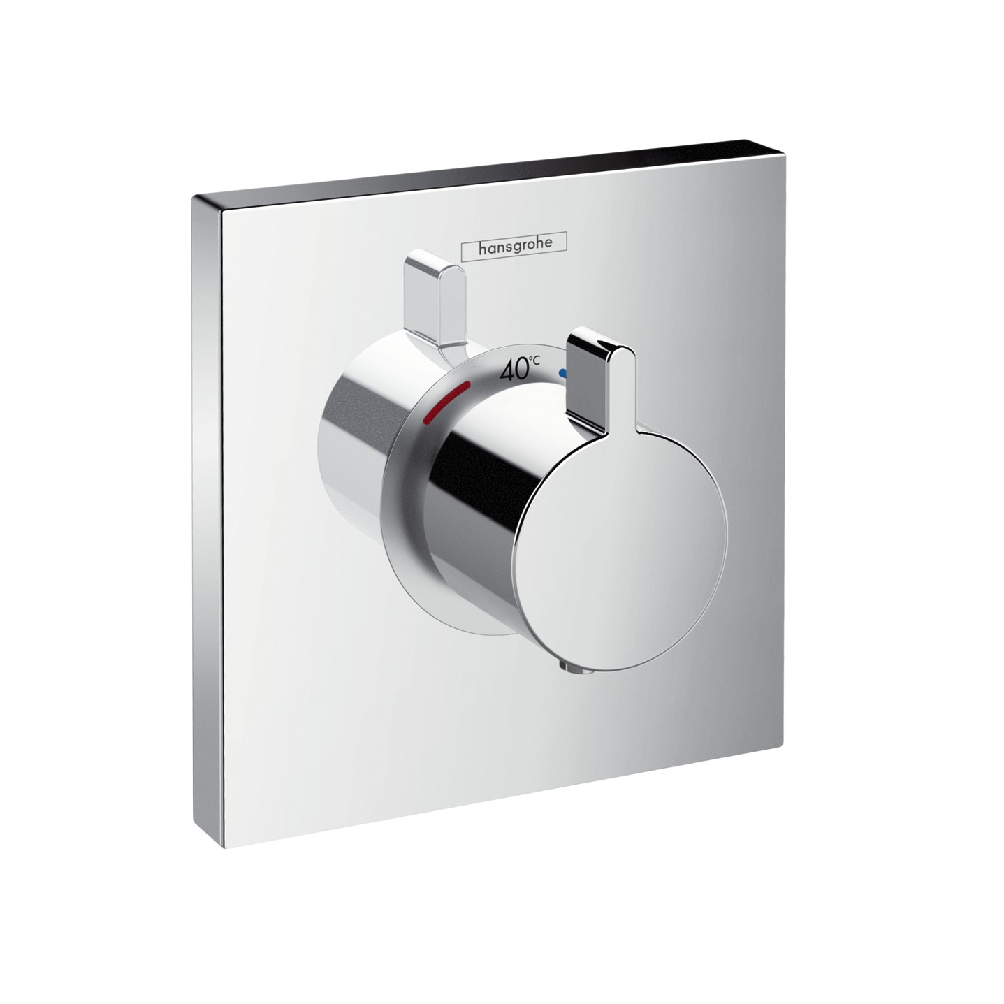 HG Thermostat Unterputz ShowerSelect Highflow Fertigset chrom