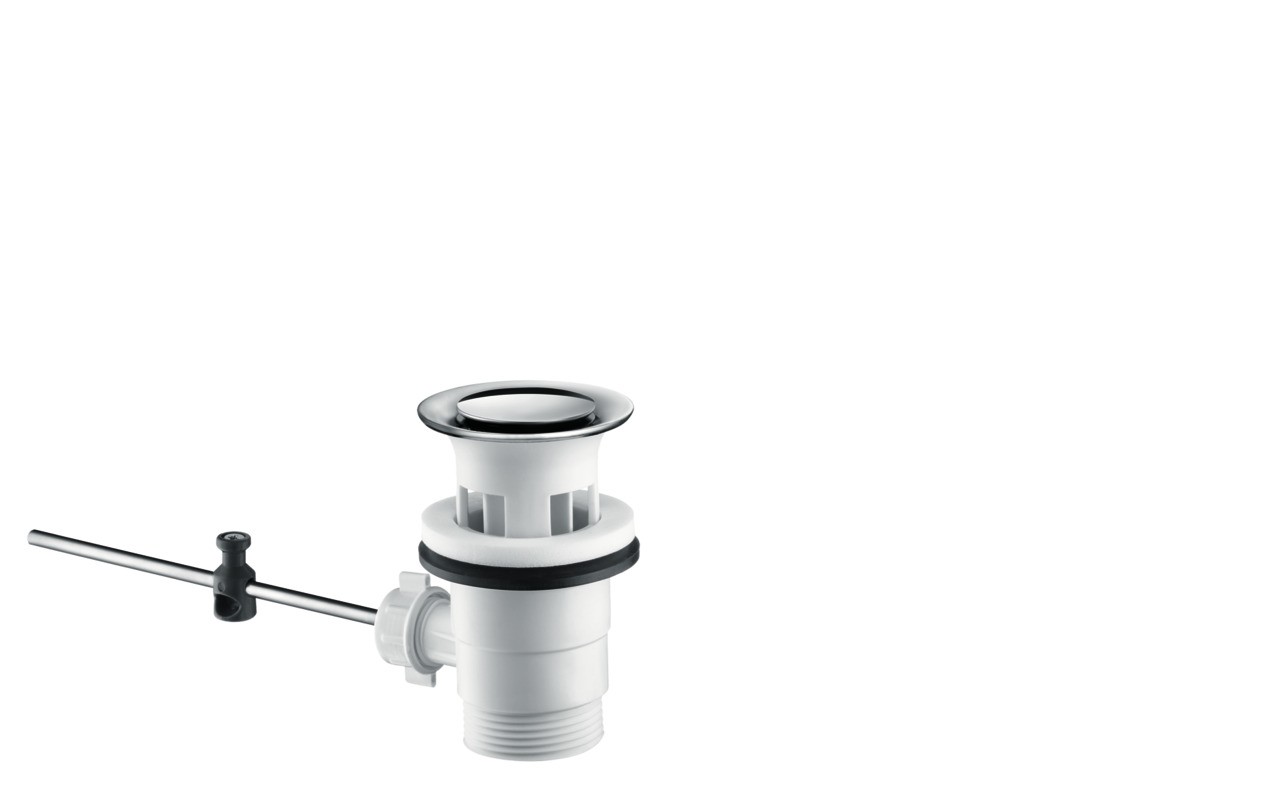 Hansgrohe Ablaufventil Mattschwarz