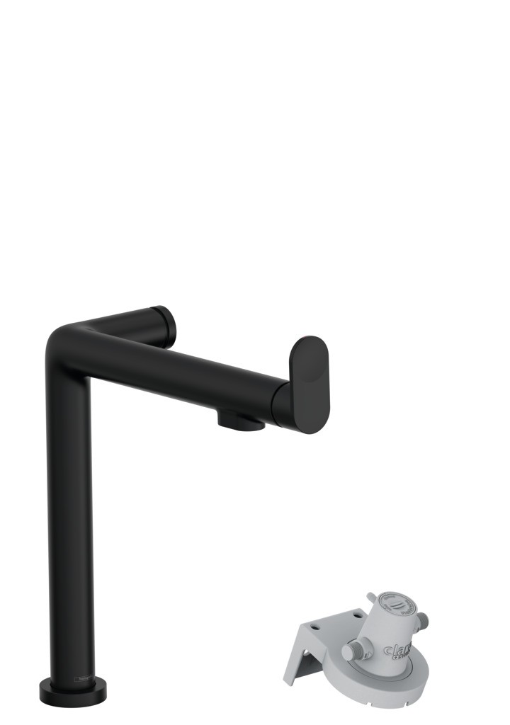 Hansgrohe Aqittura M91 FilterSystem 240, 1jet Mattschwarz