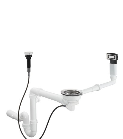 Hansgrohe Automatische Ab- und Überlaufgarnitur 660 D14-11 BSO