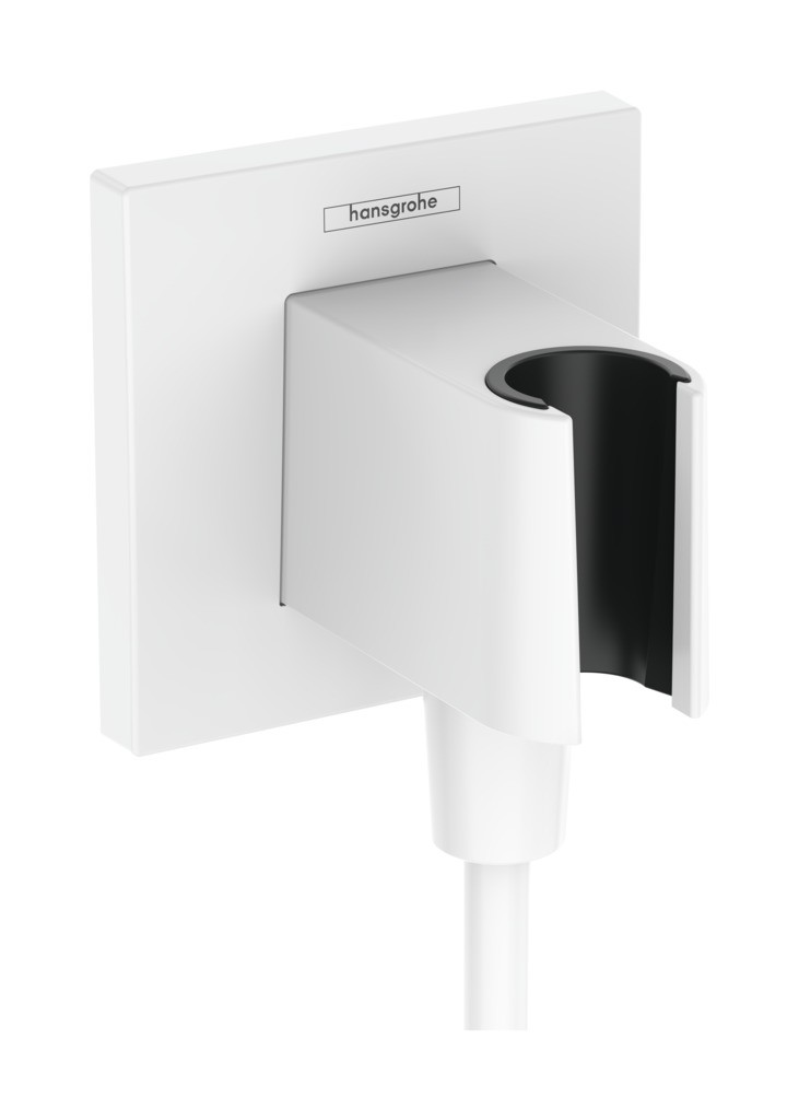 Hansgrohe Brausehalter FixFit E Porter KS für Handbrause mattweiß