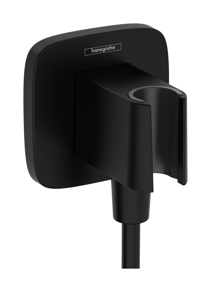 Hansgrohe Brausehalter FixFit Q Porter KS für Handbrause mattschwarz