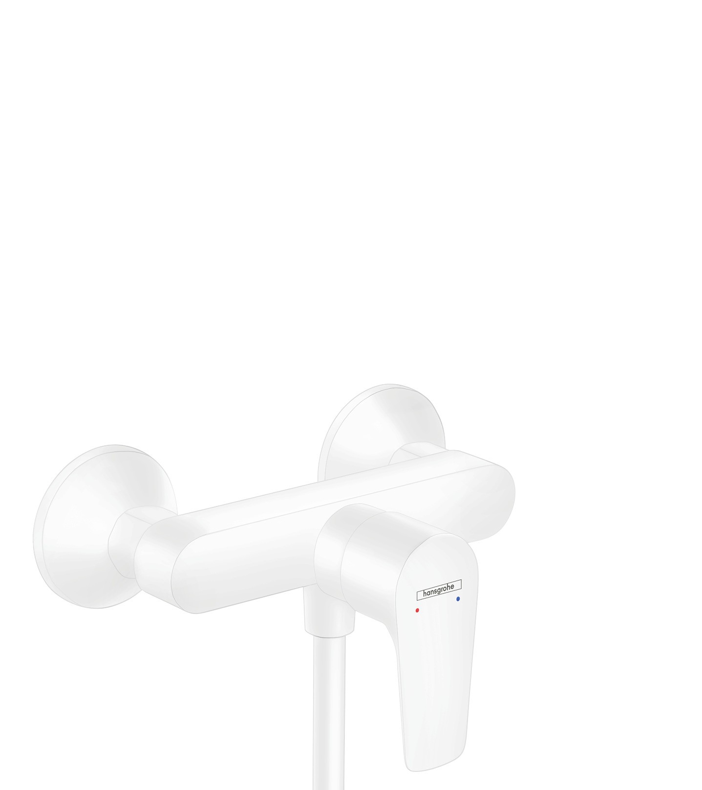 Hansgrohe Brausenmischer Aufputz Talis E mattweiss