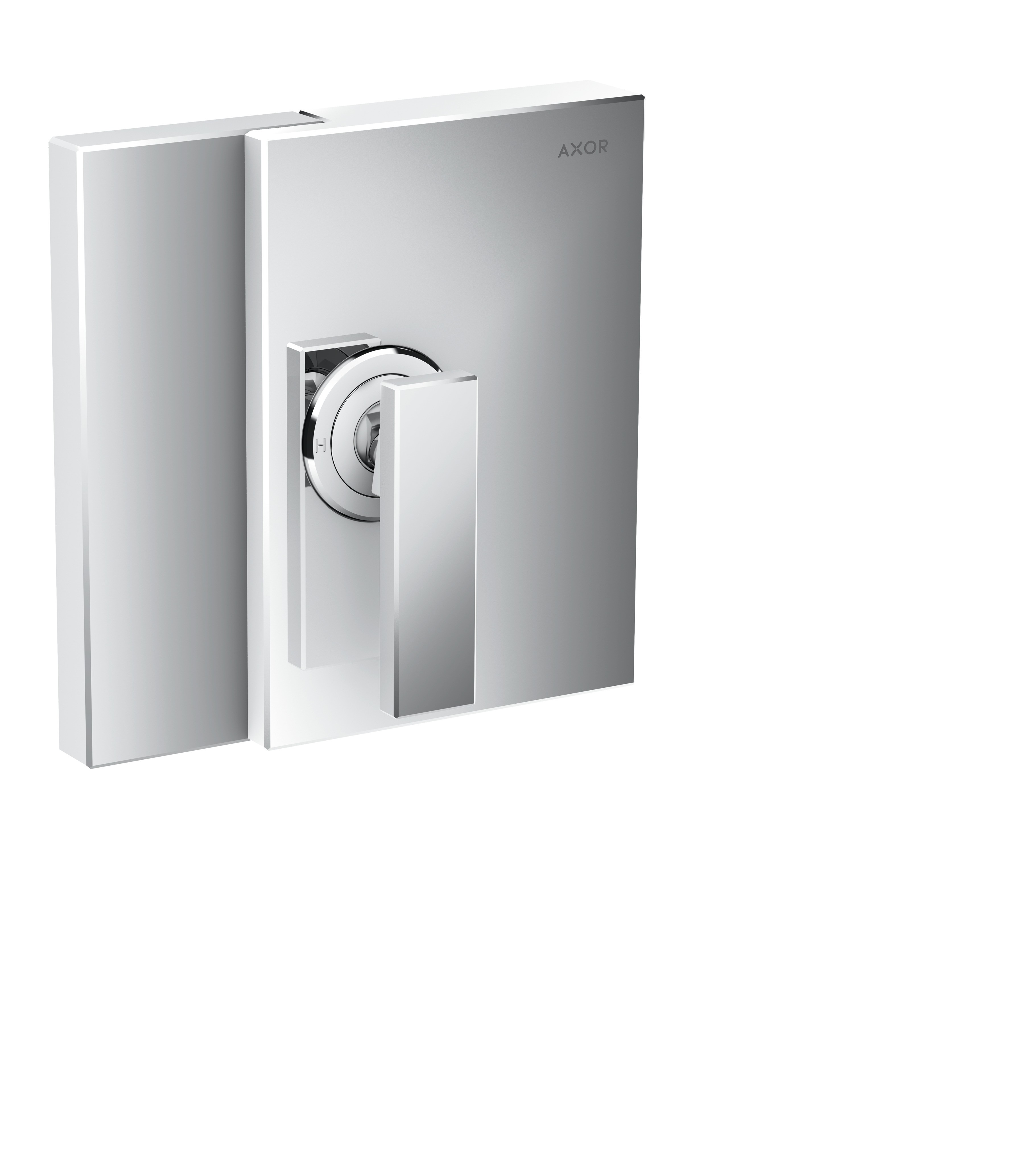 Hansgrohe Brausenmischer Unterputz Axor Edge Fertigset chrom