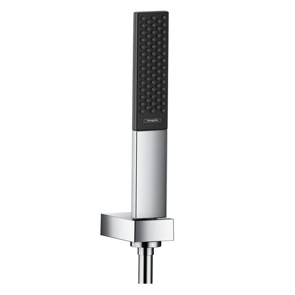 HG Brausenset Rainfinity 100 1jet Porter chrom mit 1600mm Brauseschlauch