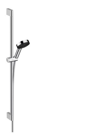 Hansgrohe Brauseset Pulsify 105 3jet Relaxation EcoSmart mit Brausestange 900mm chrom