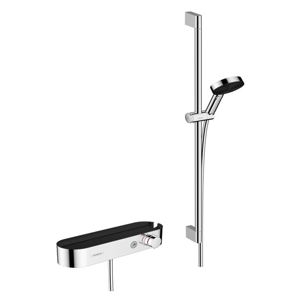 HG Brausesystem Pulsify 105 Relaxation Brausethermostat Stange 650mm chrom