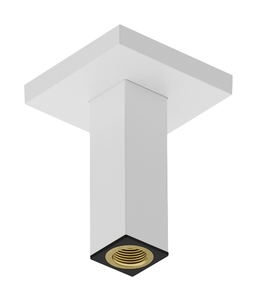 Hansgrohe Deckenanschluss E 10 cm Mattweiß