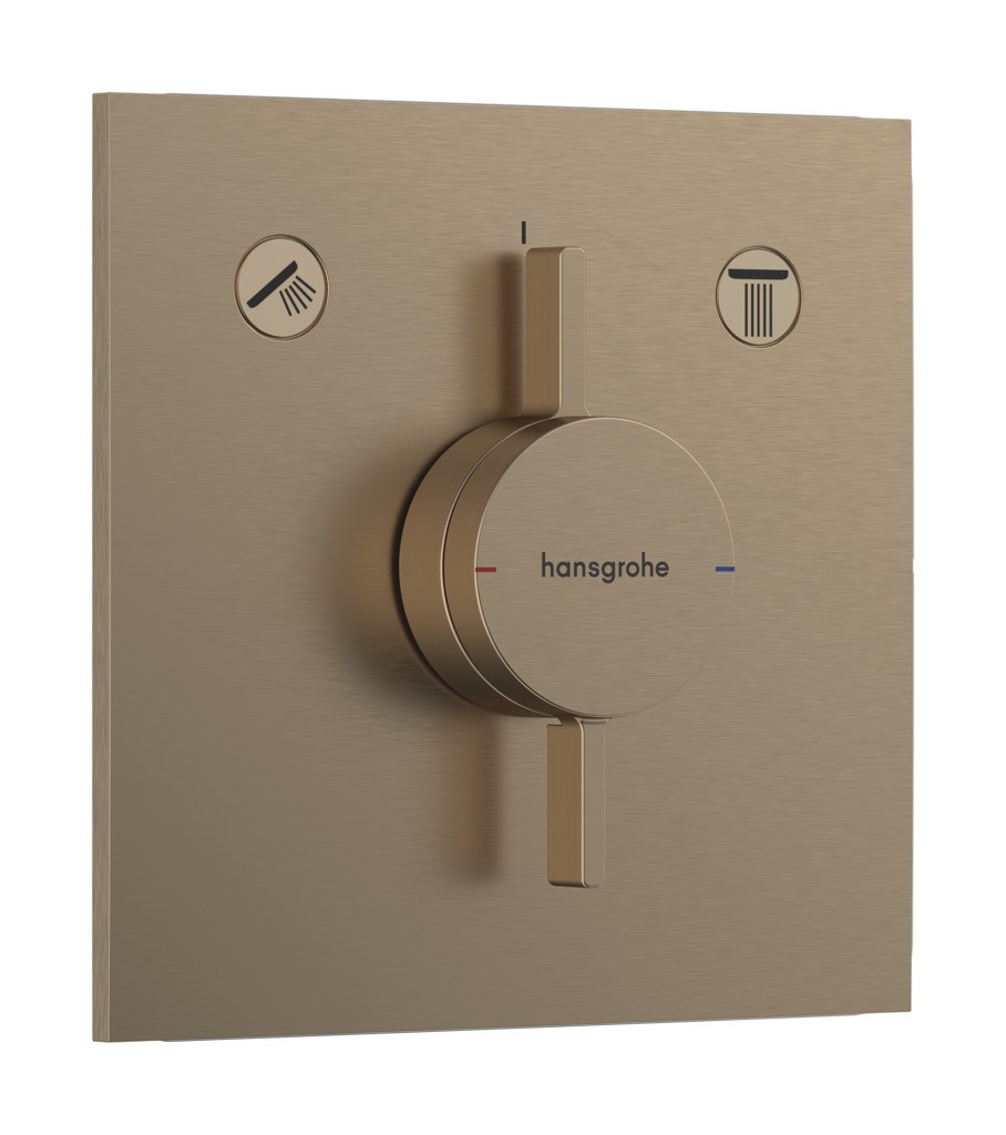 Hansgrohe DuoTurn E Mischer Unterputz für 2 Verbraucher Brushed Bronze