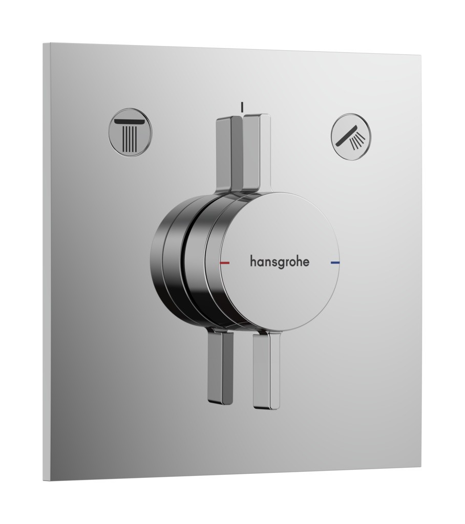 Hansgrohe DuoTurn E Mischer Unterputz für 2 Verbraucher Chrom
