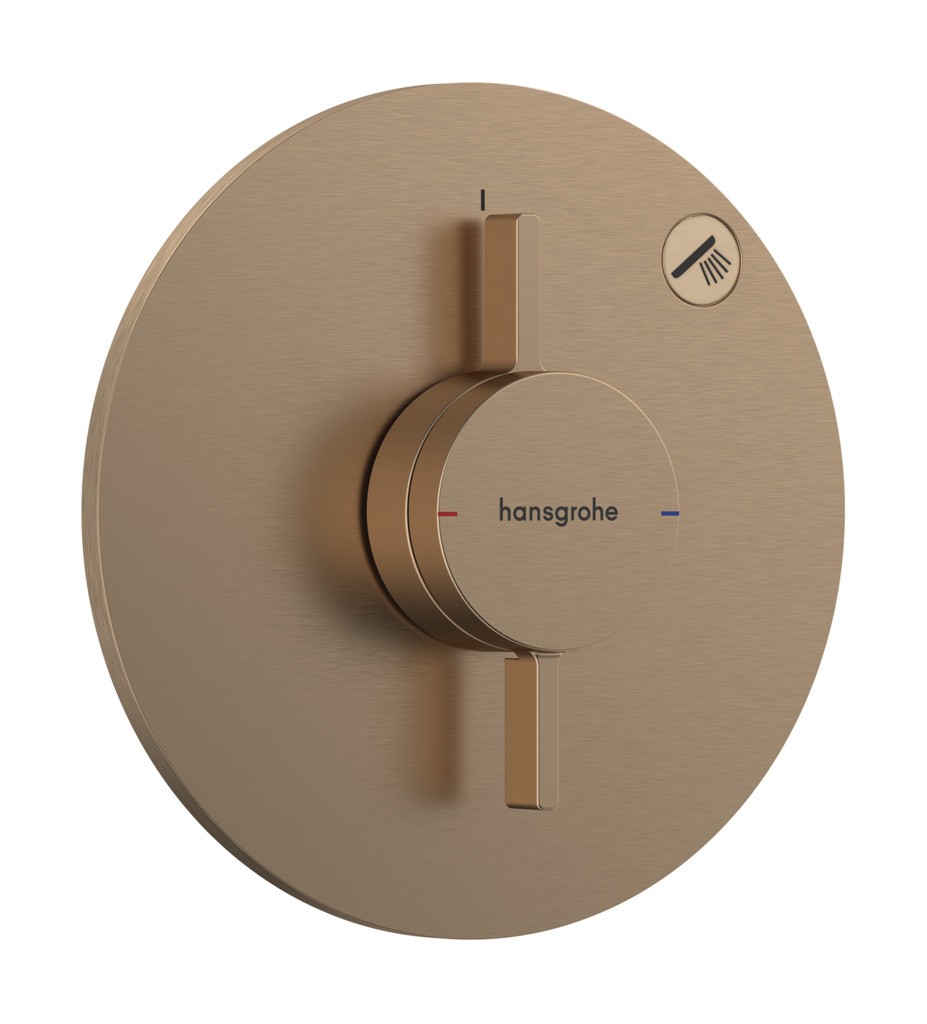 Hansgrohe DuoTurn S Mischer Unterputz für 1 Verbraucher Brushed Bronze