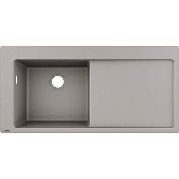 Hansgrohe Einbauspüle 450 S5110-F450 betongrau