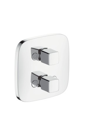 Hansgrohe Fertigset iControl PuraVida Absperr- und Umstellventil chrom