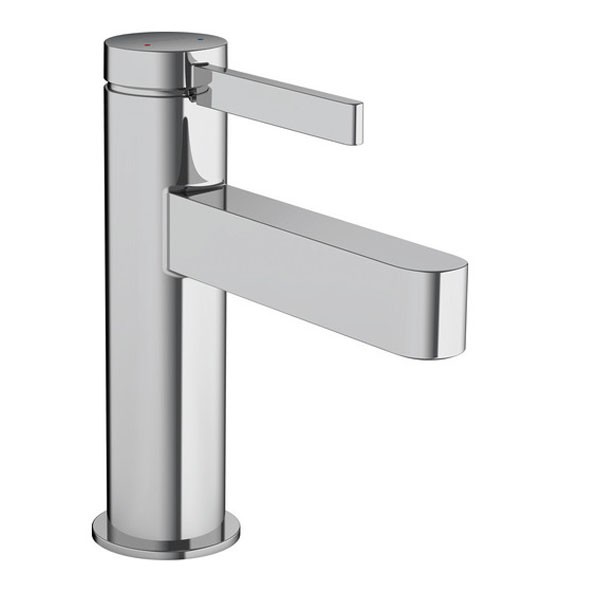 HG Waschtischmischer 100 Finoris mit Push-Open Ablaufgarnitur chrom